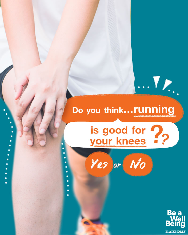 Could running be good for your knees? 