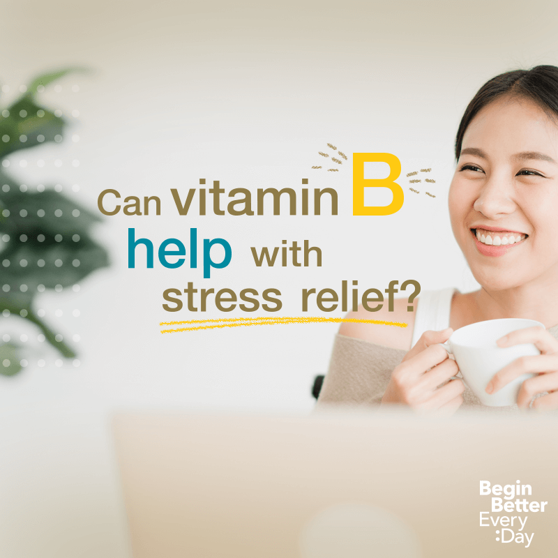 Vitamin B for stress