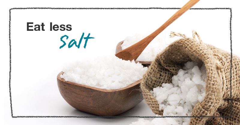 eat less salt 