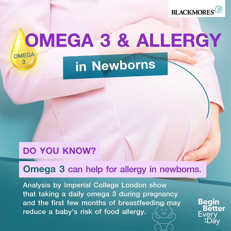 Omega-3’s in pregnancy and allergy risk in the newborn