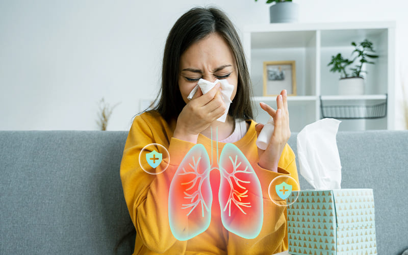 The secret role of lungs A healthy immunity system