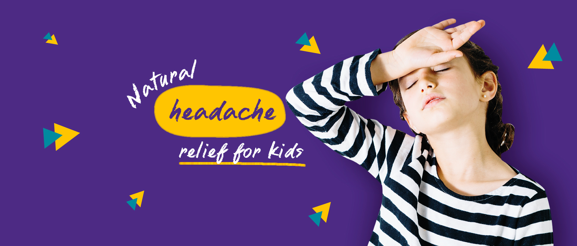 Natural headache relief for kids
