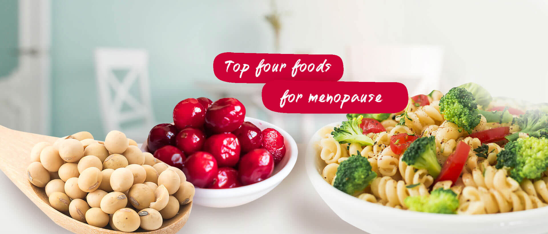 Top four foods for menopause
