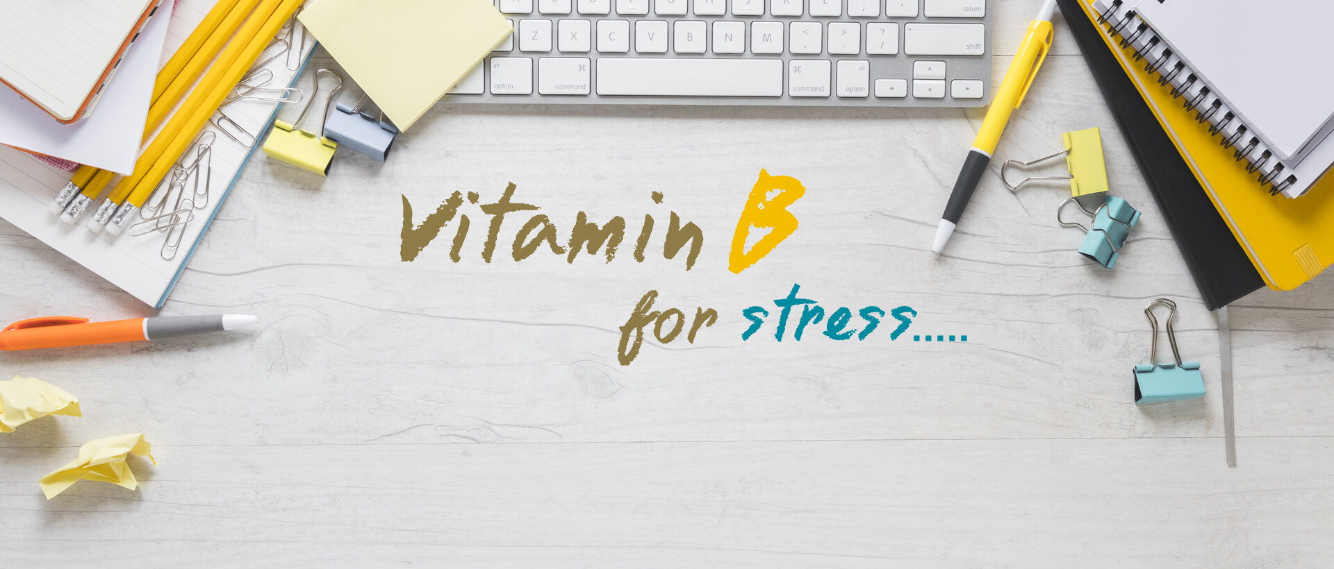 Vitamin B for stress