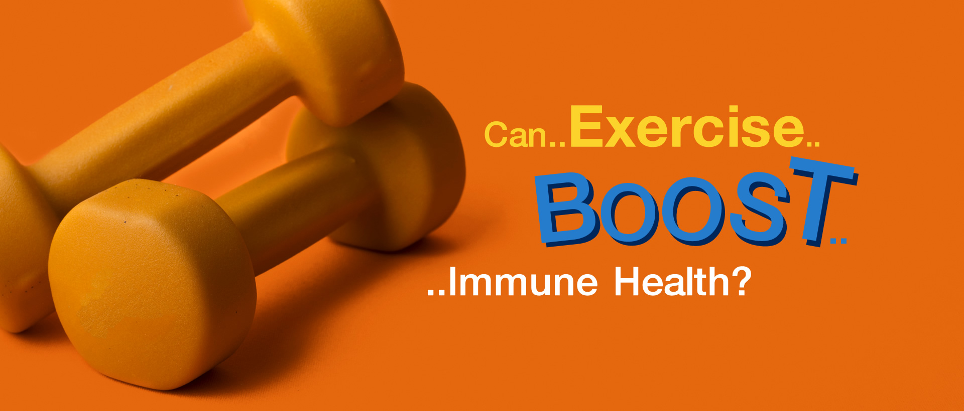 Can exercise boost immune health?