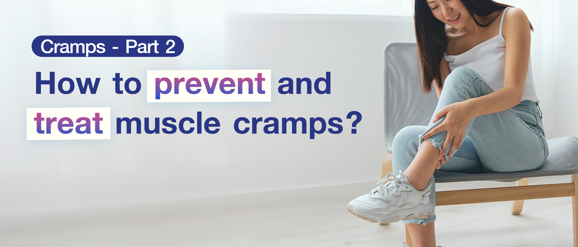 How to prevent and treat muscle cramps
