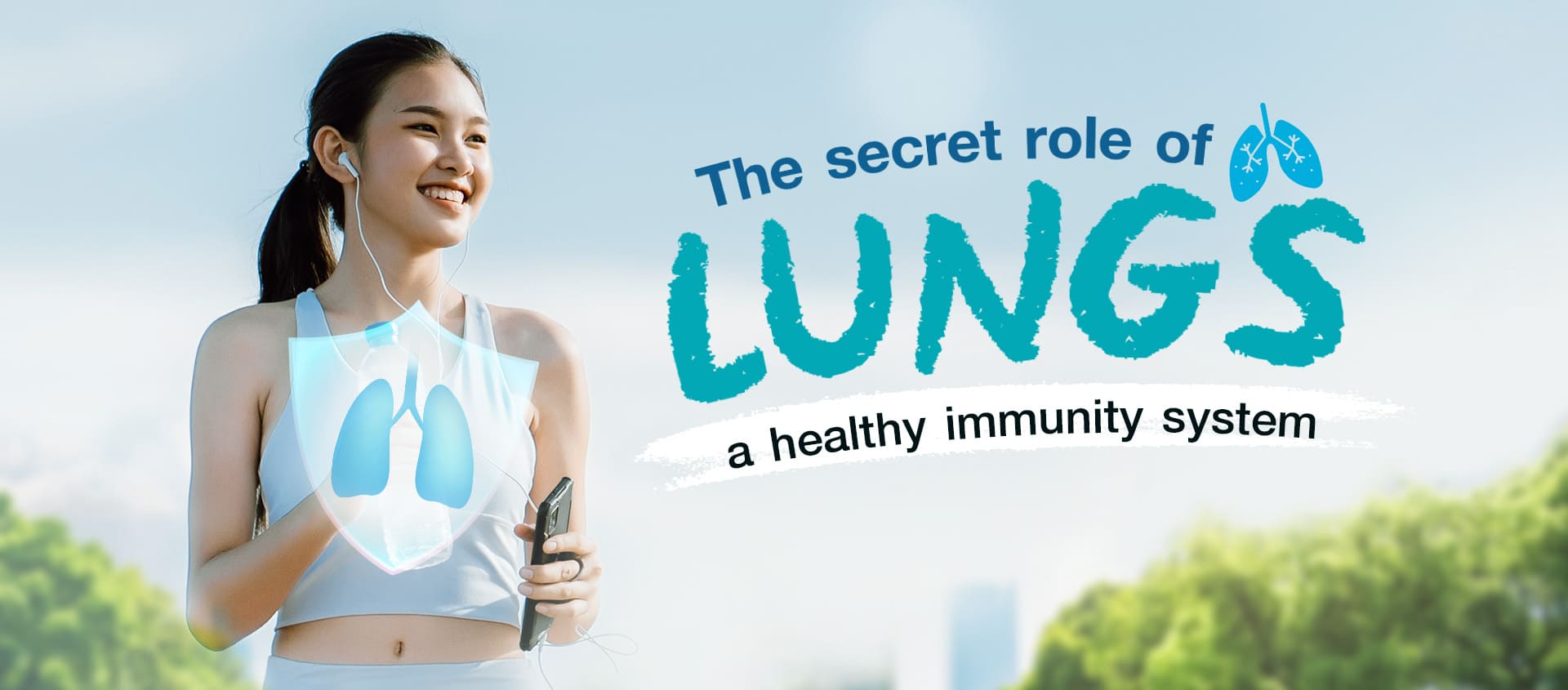 The secret role of lungs A healthy immunity system