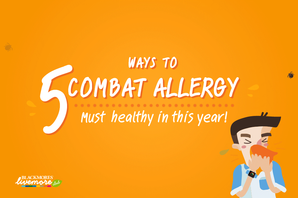 5 ways to beat your allergy. Be the new you for the New Year!  