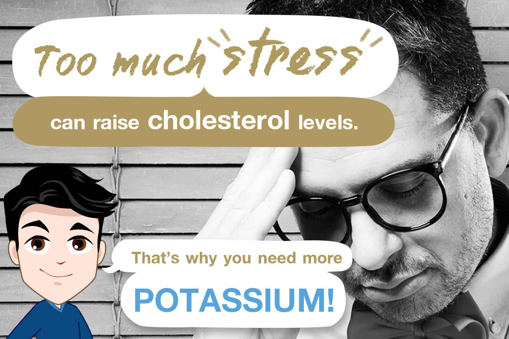 Is there a link between stress and cholesterol? 