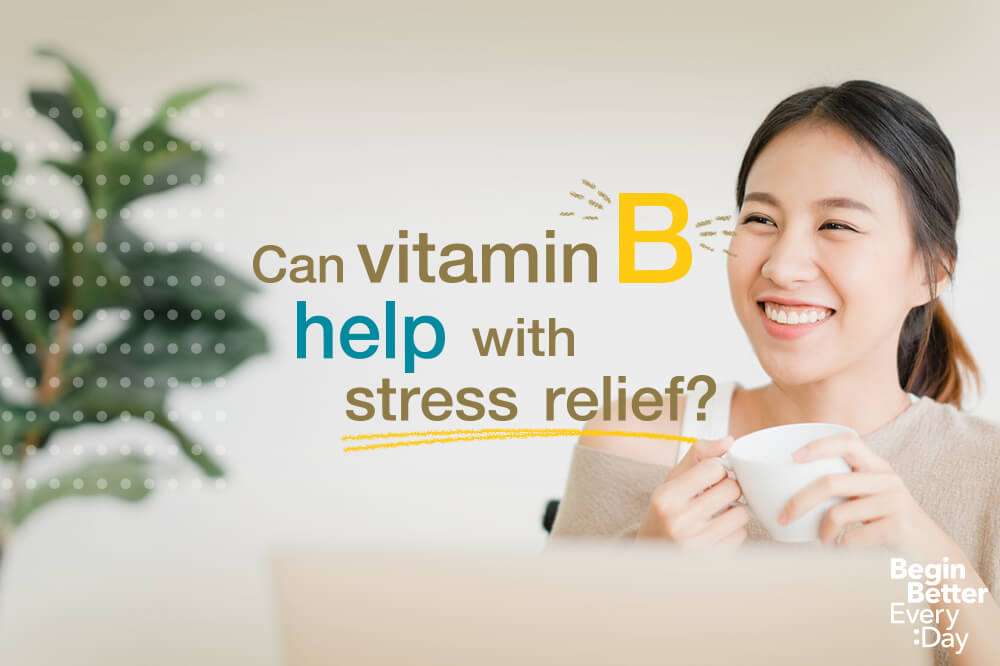 Vitamin B for stress