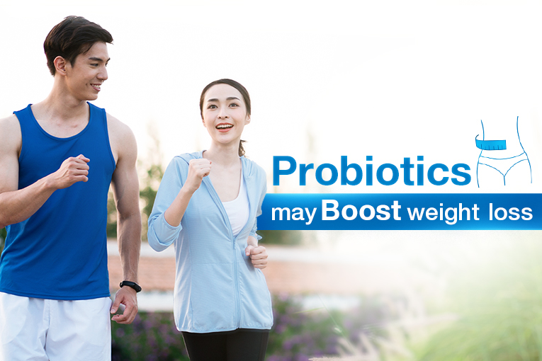 Probiotics may boost weight loss