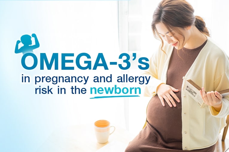 Omega-3’s in pregnancy and allergy risk in the newborn