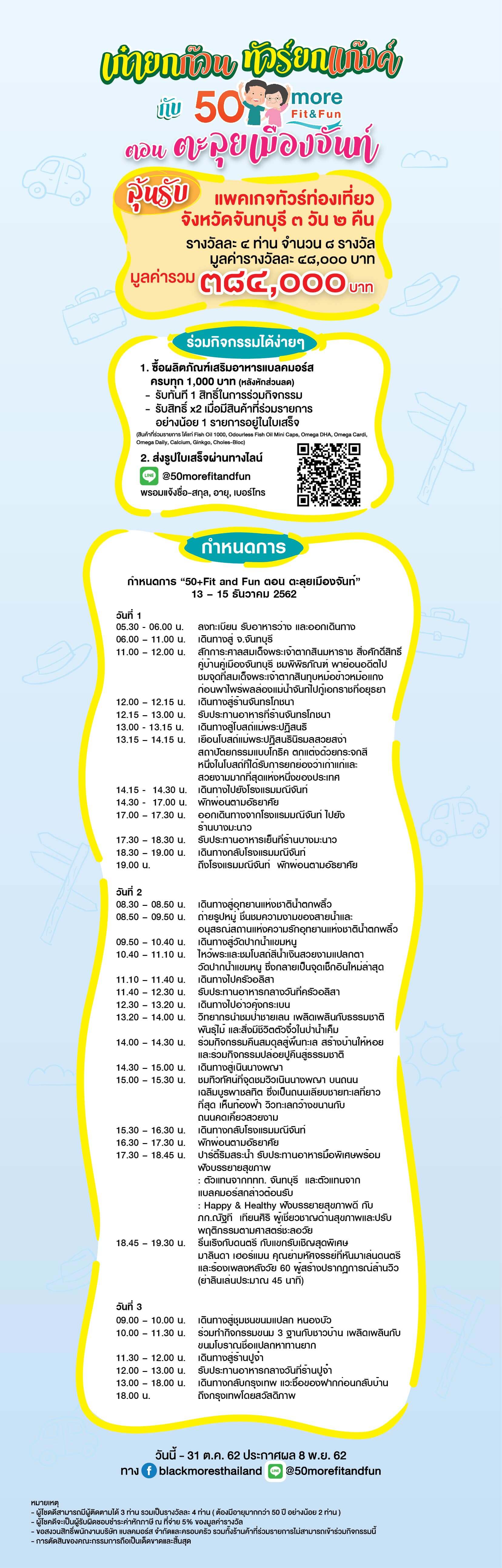 เก๋ายกก๊วน ทัวร์ยกแก๊งค์ กับ 50 more fit and fun