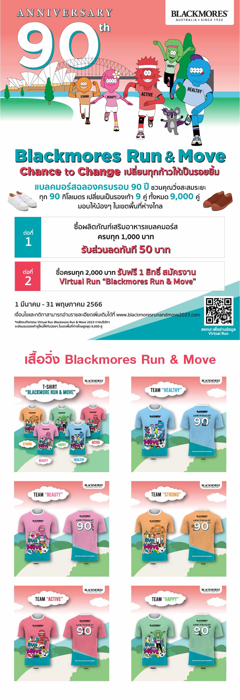 Blackmores Run & Move Chance to Change