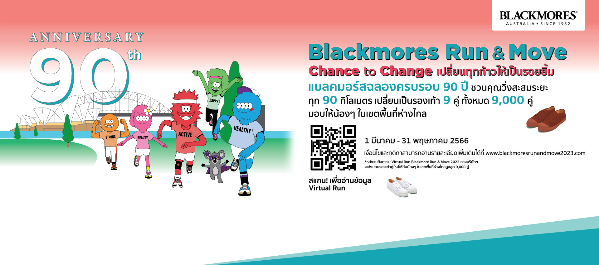Blackmores Run & Move Chance to Change