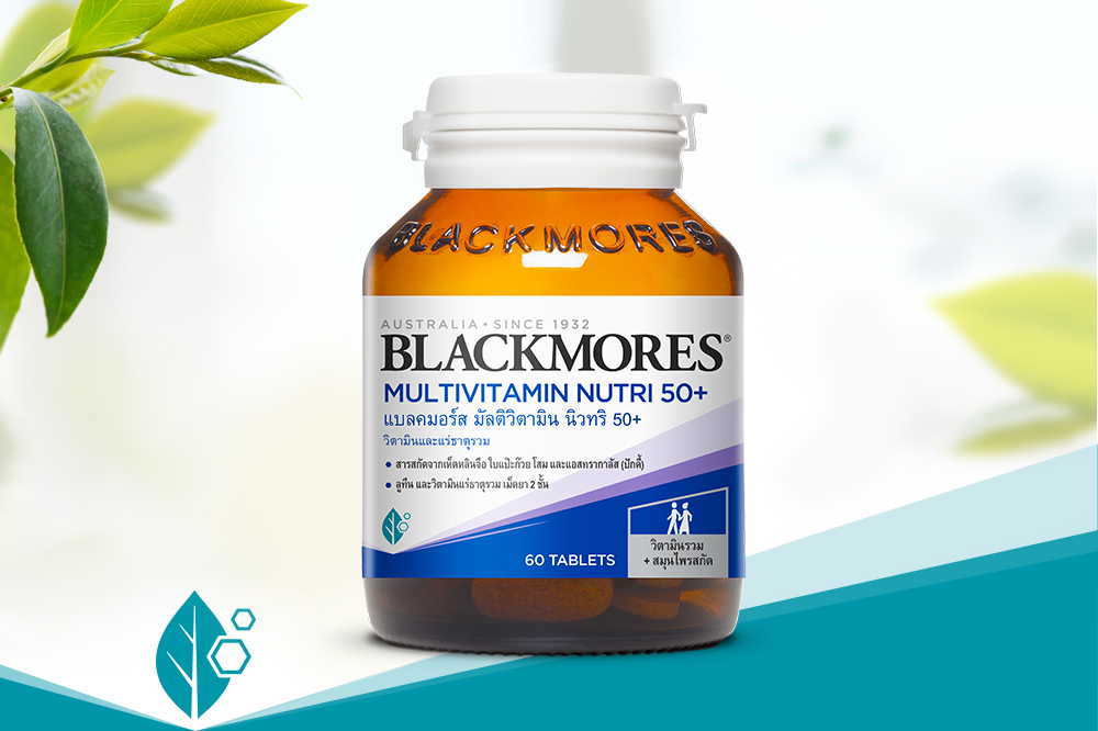 Blackmores Multivitamin Nutri 50+ (Dietary Supplement Product)